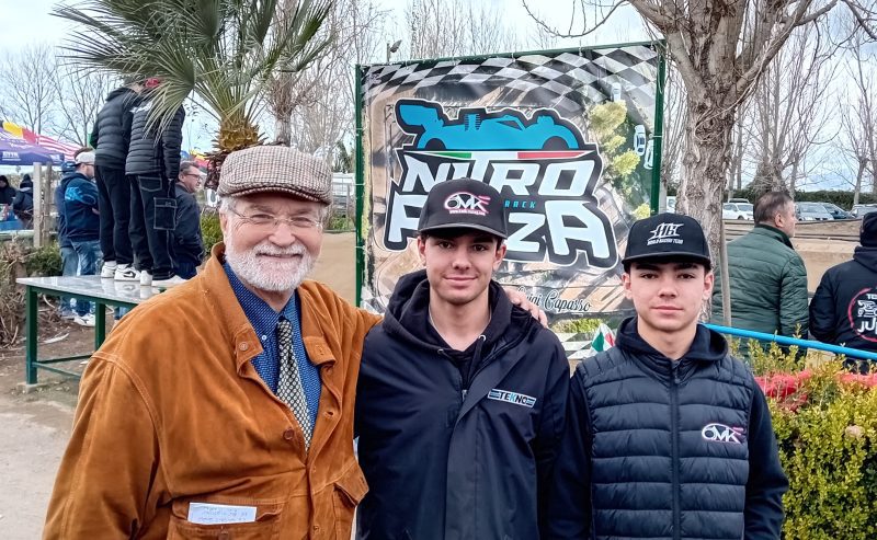 Marigliano, NitroPlaza Off Road: Successo del Trofeo Gimar 5 4. Antonio Castaldo con Daniel e Adrien Pariente NitroPlaza Trofeo Gimar Marigliano 26.1.2025
