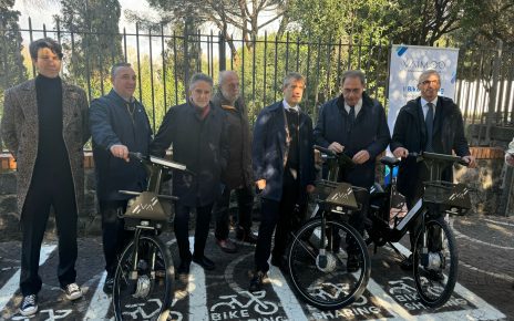 Campania, presentato a Pompei e Scafati il progetto di Sharing Mobility 4 Bike sharing EAV Vaimoo Pompei