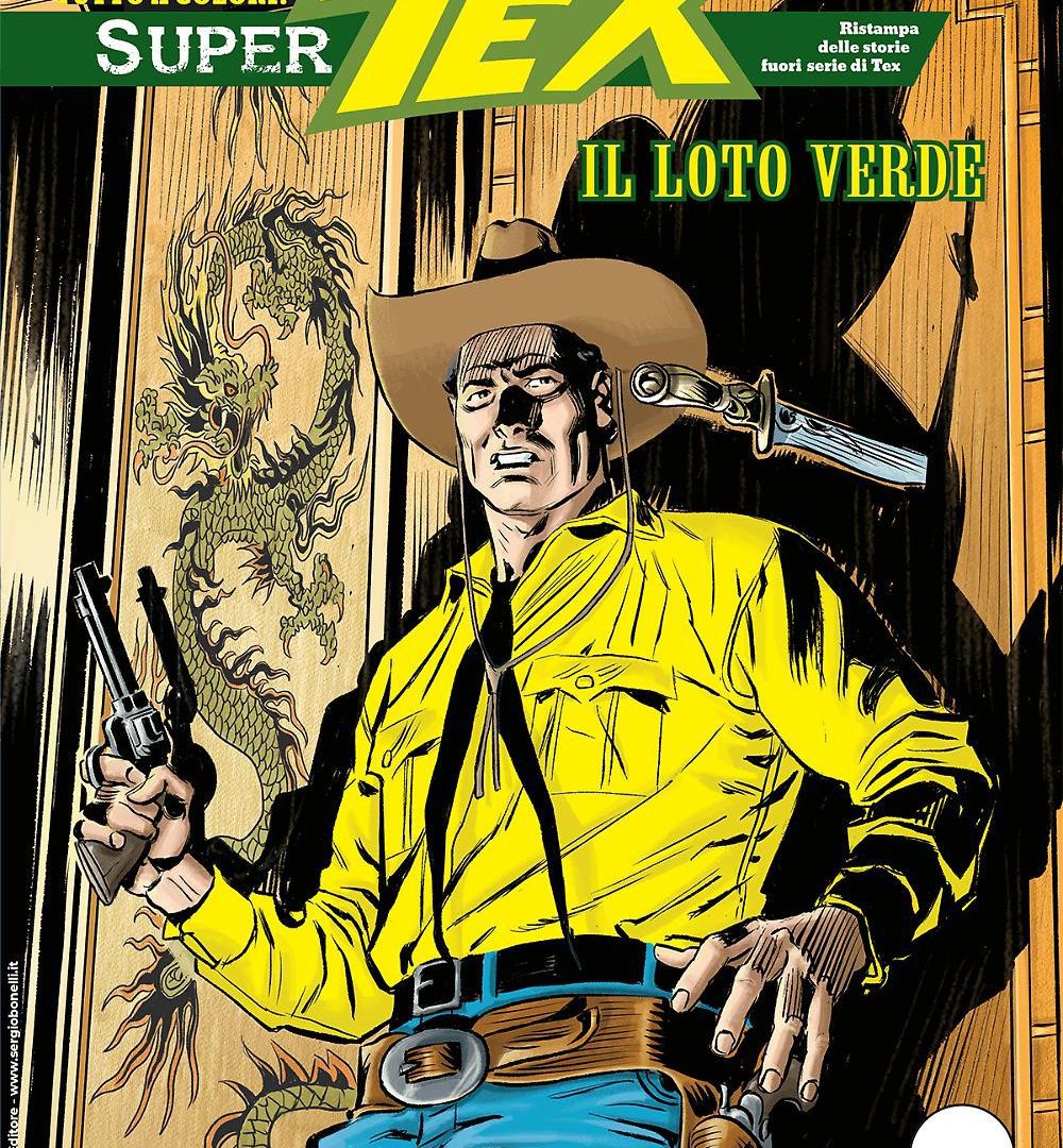 Copertina Super Tex Il Loto Verde