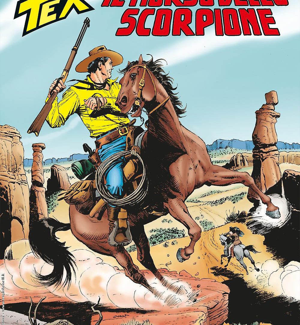 Copertina Tex 772 il morso dello scorpione