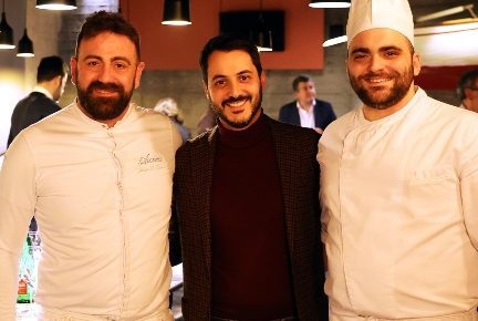 A Vico Equense il primo appuntamento del ciclo di esperienze gastronomiche 5 Fabrizio De Simone Fabio Disanto e Fernando Esposito