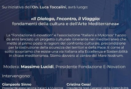 "Il dialogo, l'incontro, il viaggio", fondamenti della cultura e dell'arte mediterranea alla Camera dei Deputati 5 IMG 20250224 WA0076