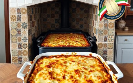Un Carnevale innovativo: la lasagna napoletana sposa il Provolone del Monaco Dop 5 Lasagna al Forno con Provolone del Monaco Dop