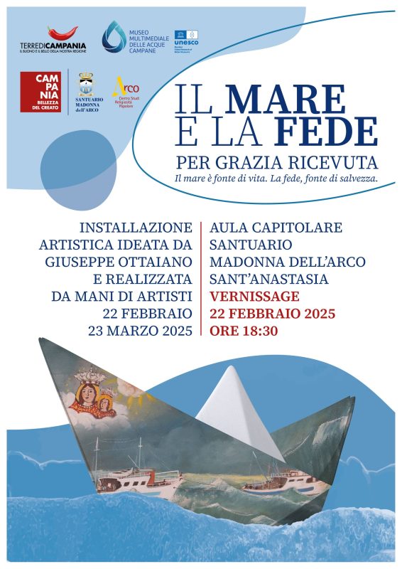 Il Mare e la Fede, artisti a raccolta: a Madonna dell’Arco il Vernissage dell’installazione artistica ideata da Giuseppe Ottaiano 2 af97aded 61b5 4219 8172 90cdeddb70f1