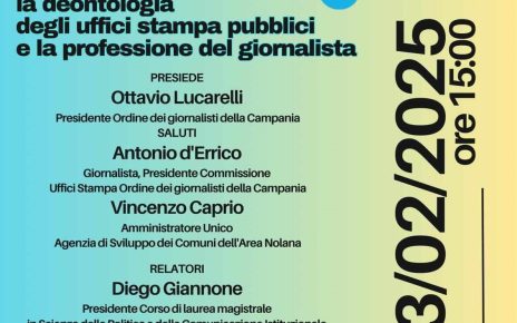 Uffici Stampa, un mondo che cambia: al via Corso di Formazione dell'Ordine dei Giornalisti all'Agenzia di Sviluppo Nolano 5 imedia