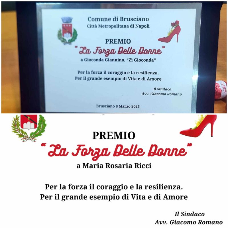 Brusciano, Otto Marzo: l’Amministrazione Comunale celebra la Giornata Internazionale dedicata alla donna e alle conquiste sulla parità 3 483905072 1598918467473817 4301966487375400575 n