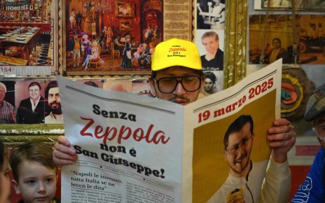 Il pastrychef Raffaele Caldarelli conquista Napoli con le sue zeppole 3 Caldarelli zeppola 2025