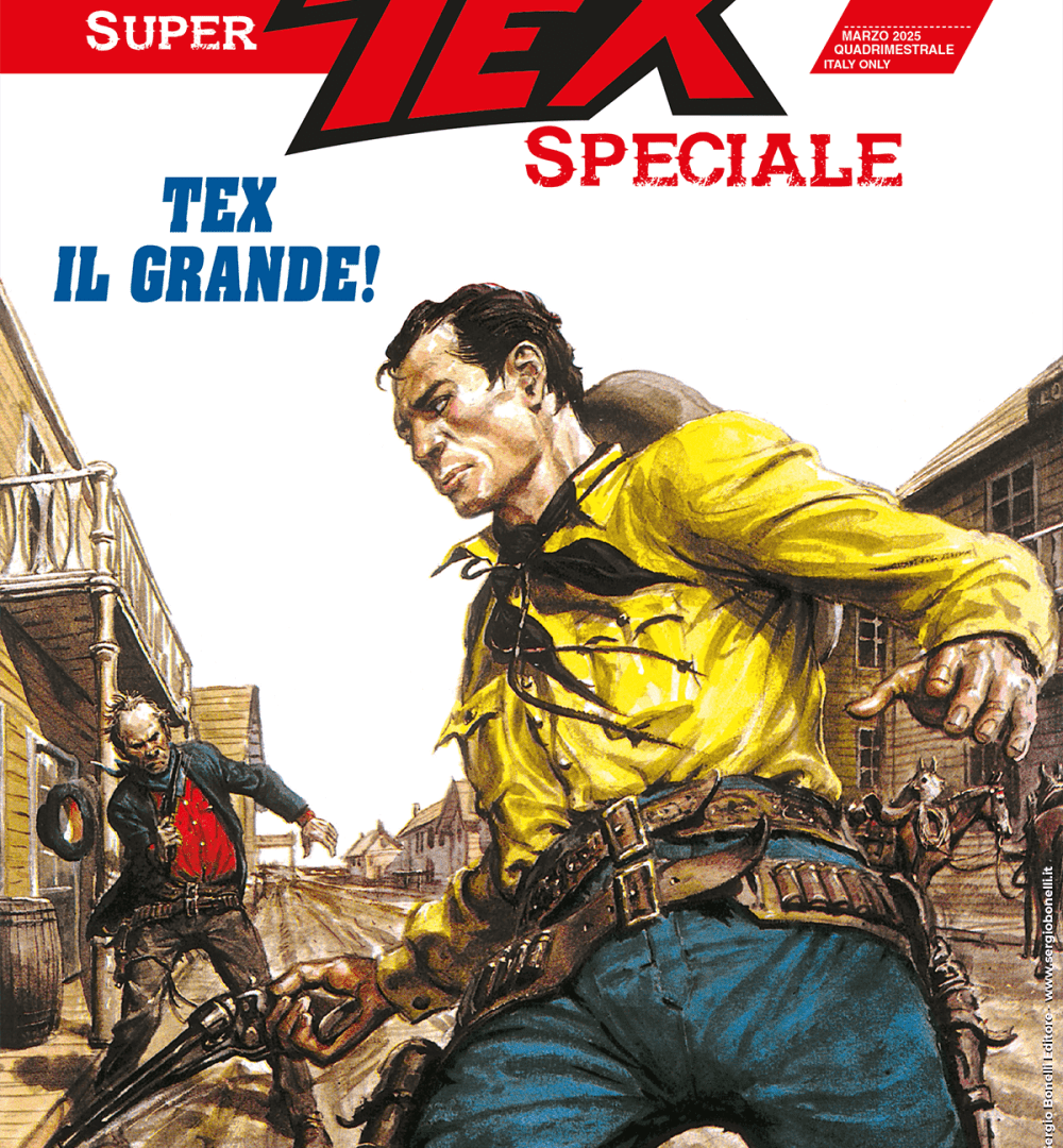 Copertina Super Tex n.1 Tex il Grande