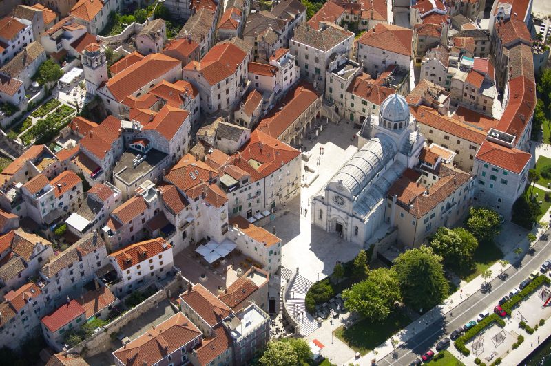 La Croazia si presenta alla Borsa Mediterranea del Turismo 5 Foto aerea di Sibenik Ente turistico di Sibenik