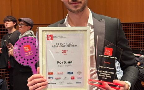 Dalla Campania a Singapore, il successo del casertano Egon Marzaioli alla "50 Top Pizza Asia - Pacific 2025" 3 Giorgio Sorce Fortuna Singapore