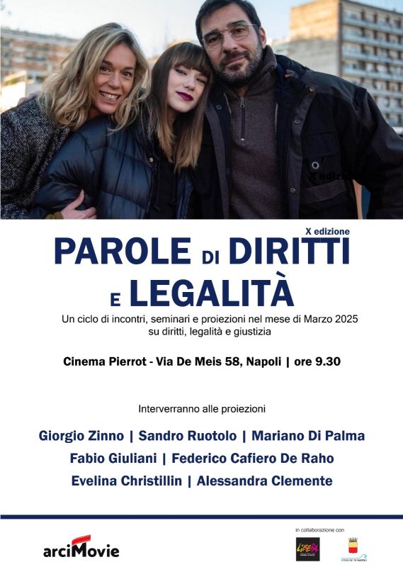 Parole Legalita Arci Movie Napoli marzo 2025 1