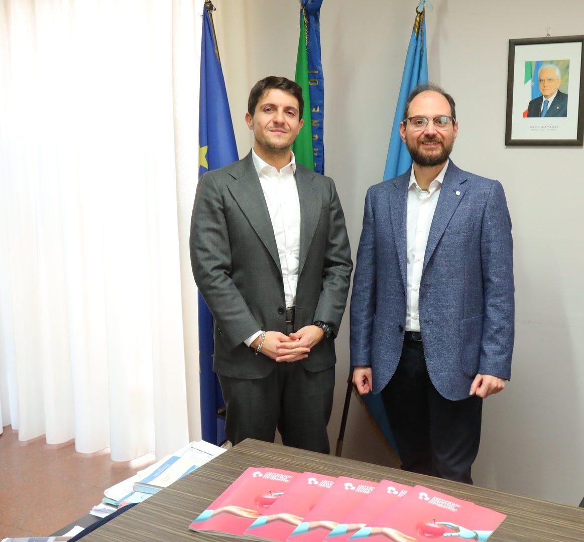 Sindaco Vittorio Lettieri con il Direttore Domenico Letizia