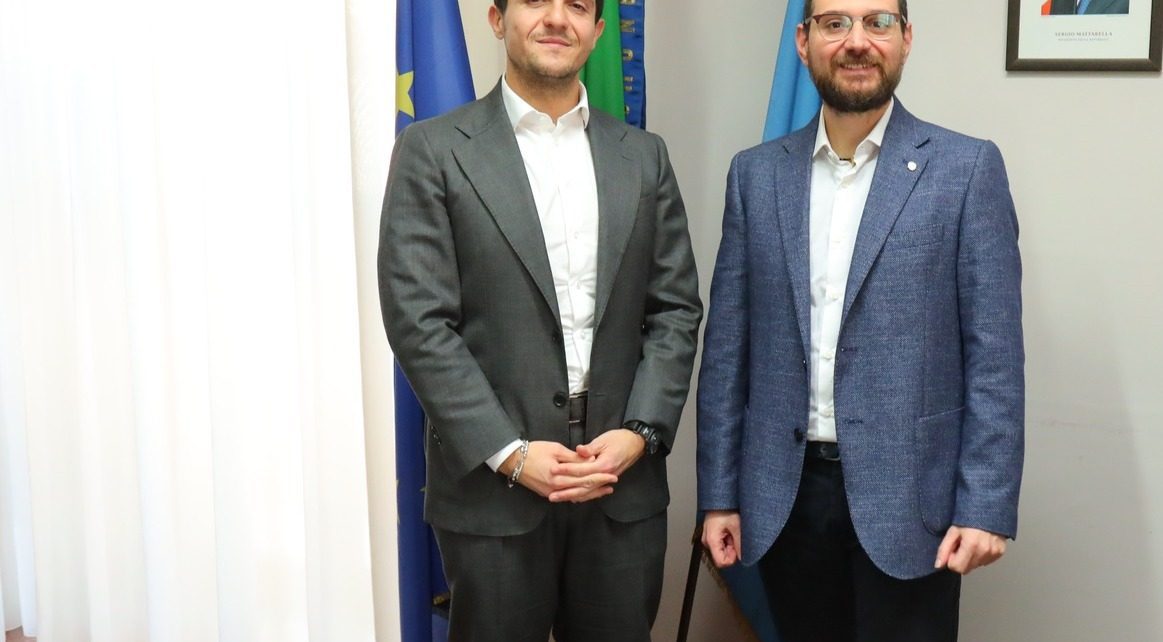 Sindaco Vittorio Lettieri con il Direttore Domenico Letizia