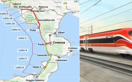 Campania, Alta Velocità Salerno-Reggio Calabria. Cammarano (M5S): "Il Lotto Zero è strategico per lo sviluppo delle aree interne" 4 altavelocita1