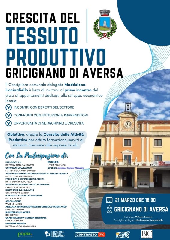 locandina evento Gricignano di Aversa