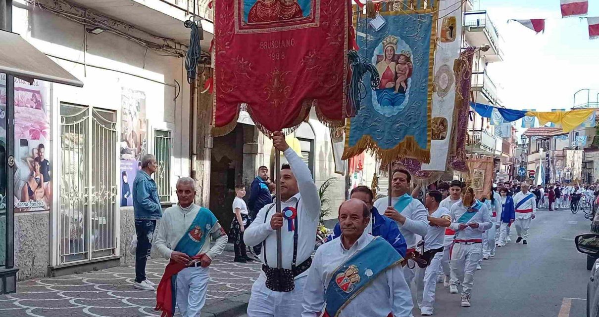 4. Fujenti per Madonna dellArco Squadra O Pallere Brusciano 21.4.2025