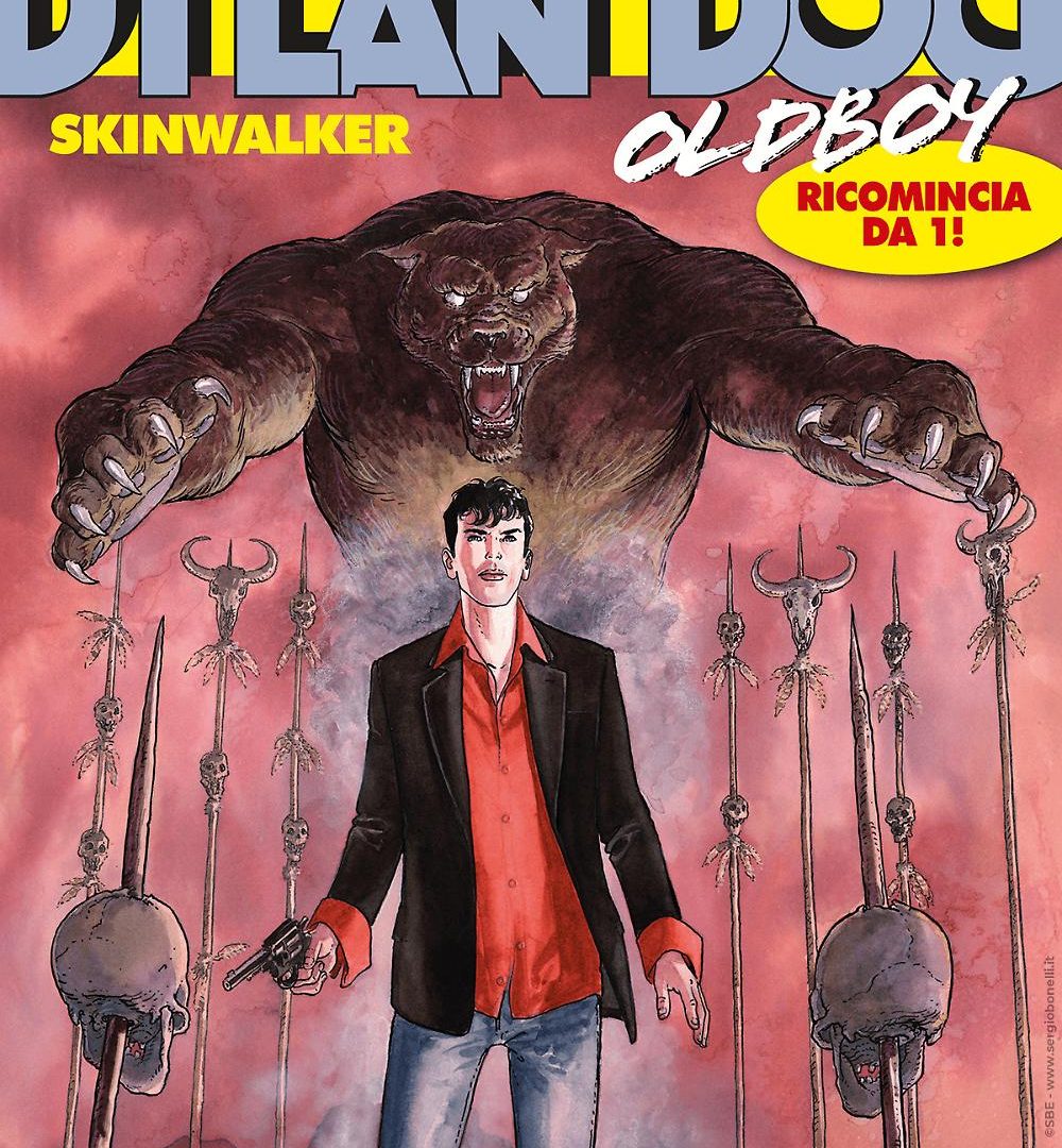 Copertina Dylan Dog Oldboy Seconda Serie n. 1 Skinwalker