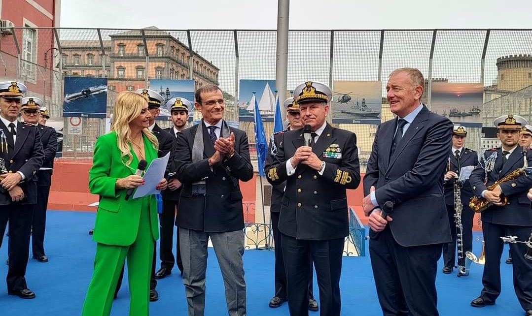 Gianluigi Ascione il primo a destra durante la Festa del Mare 2024 1