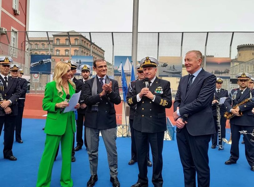 Gianluigi Ascione il primo a destra durante la Festa del Mare 2024 1
