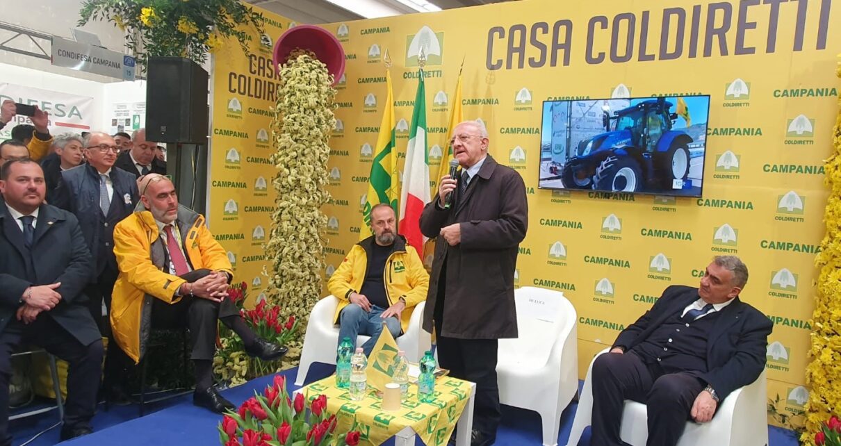 De Luca a Casa Coldirettimod
