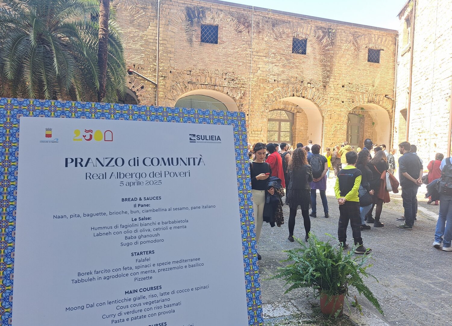 Primo Pranzo di Comunita 5 aprile 2025 foto 10 m