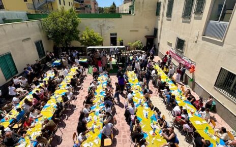 San Giovanni a Teduccio, oltre 250 commensali al secondo pranzo di Comunità di Napoli 2500 3 ULeY0eMJ0JSN