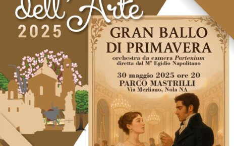 Nola, al via il Gran Ballo di Primavera in stile Bridgerton 4 locandina gran ballo di primaveramod