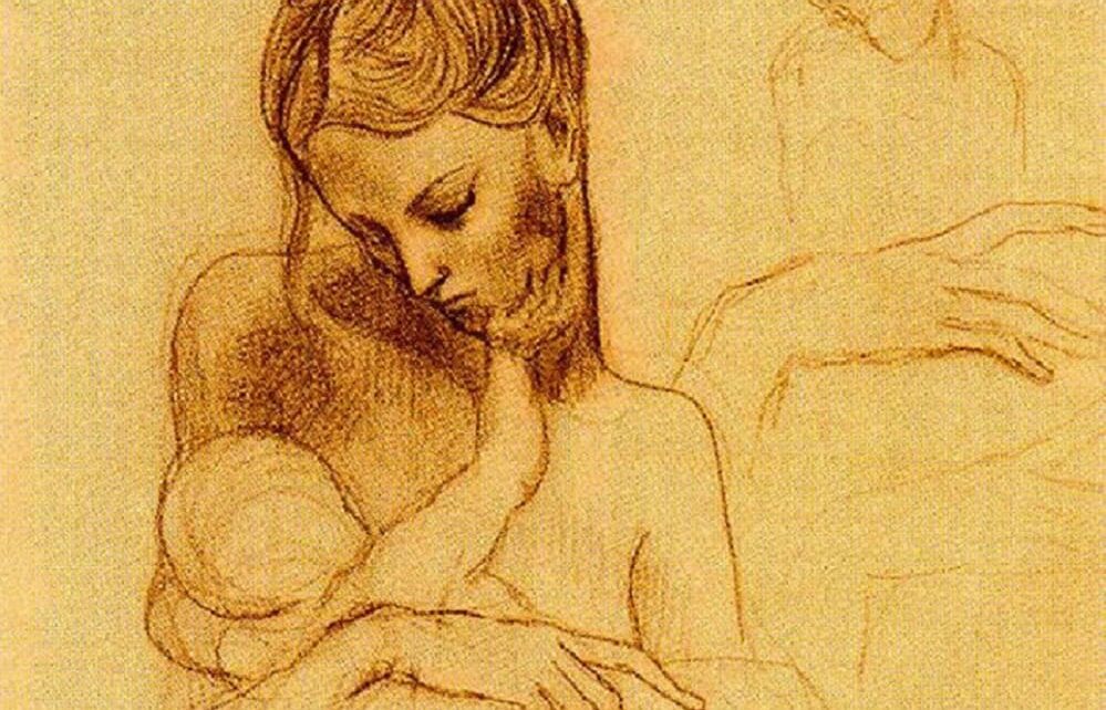 picasso maternita disegno min
