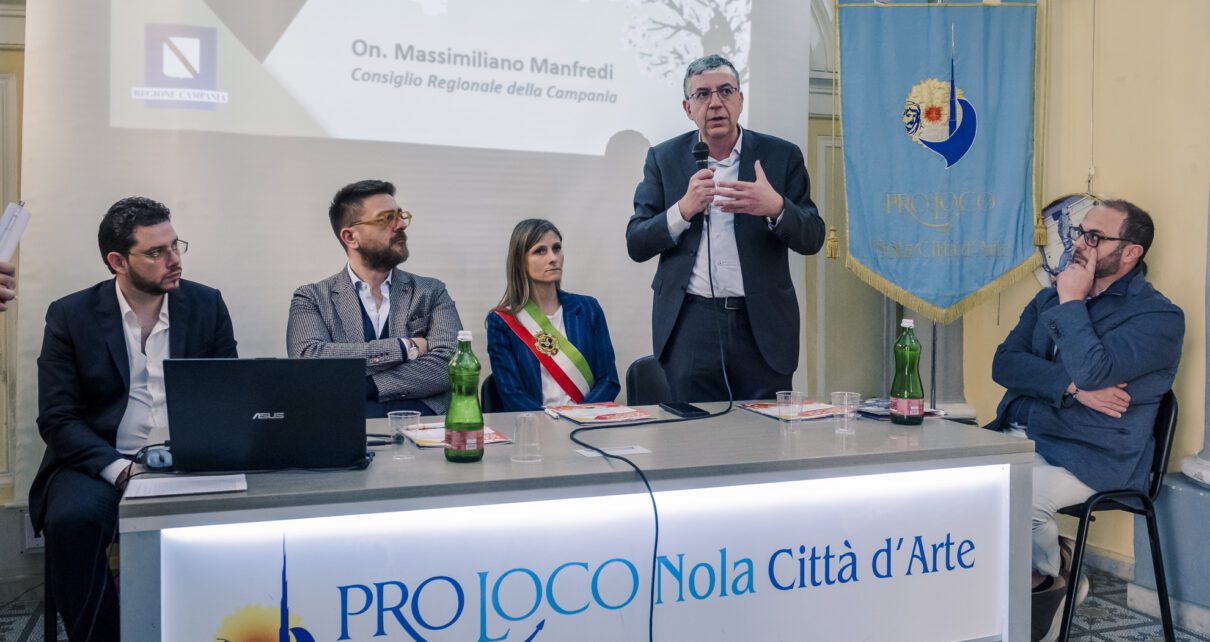 un momento della conferenza stampa