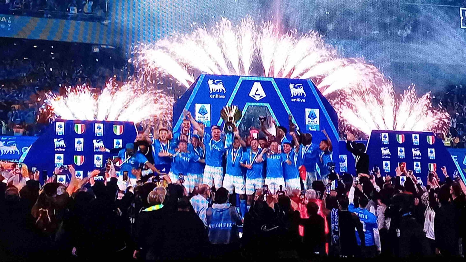1. Napoli Calcio Campione dItalia con il 4° Scudetto in Serie A 23.5.2025