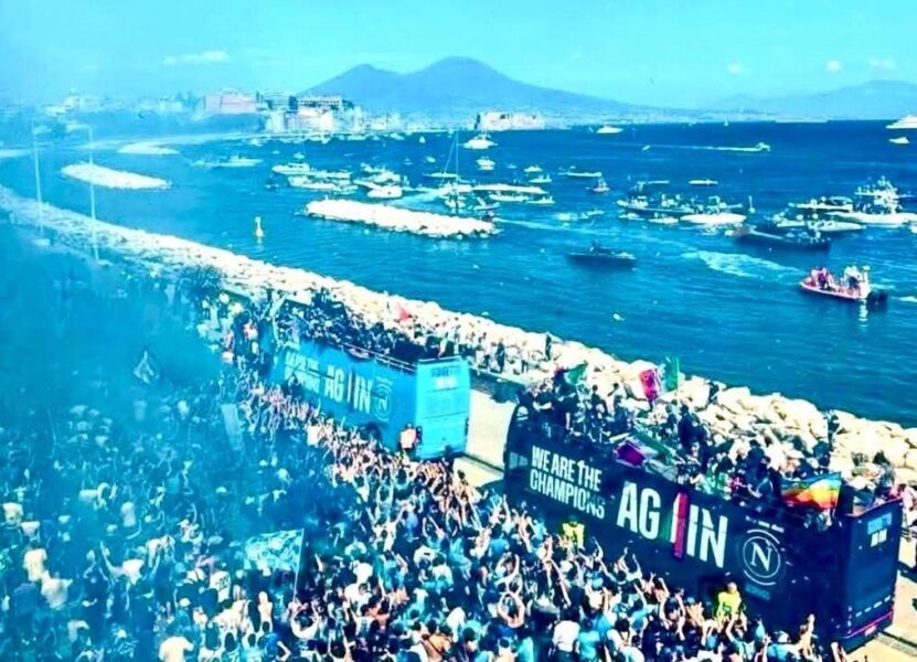 2. Sfilata Squadra Napoli Calcio Festa 4° Scudetto Serie A Napoli 26.5.2025