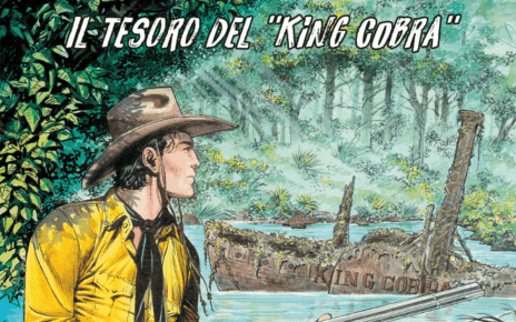 Il destino tra le mani: il giovane Tex Willer e l’ombra del King Cobra 5 Copertina Tex Willer Il tesoro del King Cobramod