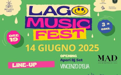 Castellabate, al via la manifestazione LAGO MUSIC FEST 4 Locandina 25mod