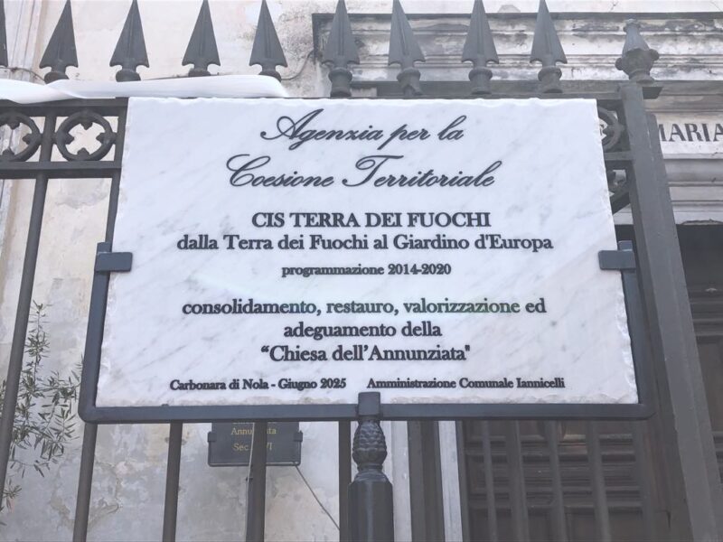 Carbonara di Nola, al via il restauro della Chiesa dell’Annunziata: "Un gioiello da restituire alla comunità" 10 c565f518 1518 4e85 9c6c 06a15fa0e5e2