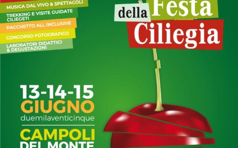 Campoli del Monte Taburno, al via la Festa della Ciliegia 4 locandina ciliegia 2025mod