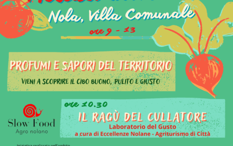 Nola, torna l'appuntamento con il Mercato della Terra: domenica in Villa Comunale per la spesa buona, pulita e giusta di Slow Food 3 mercato della terra 30