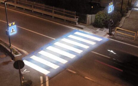 passaggi pedonali luminosi