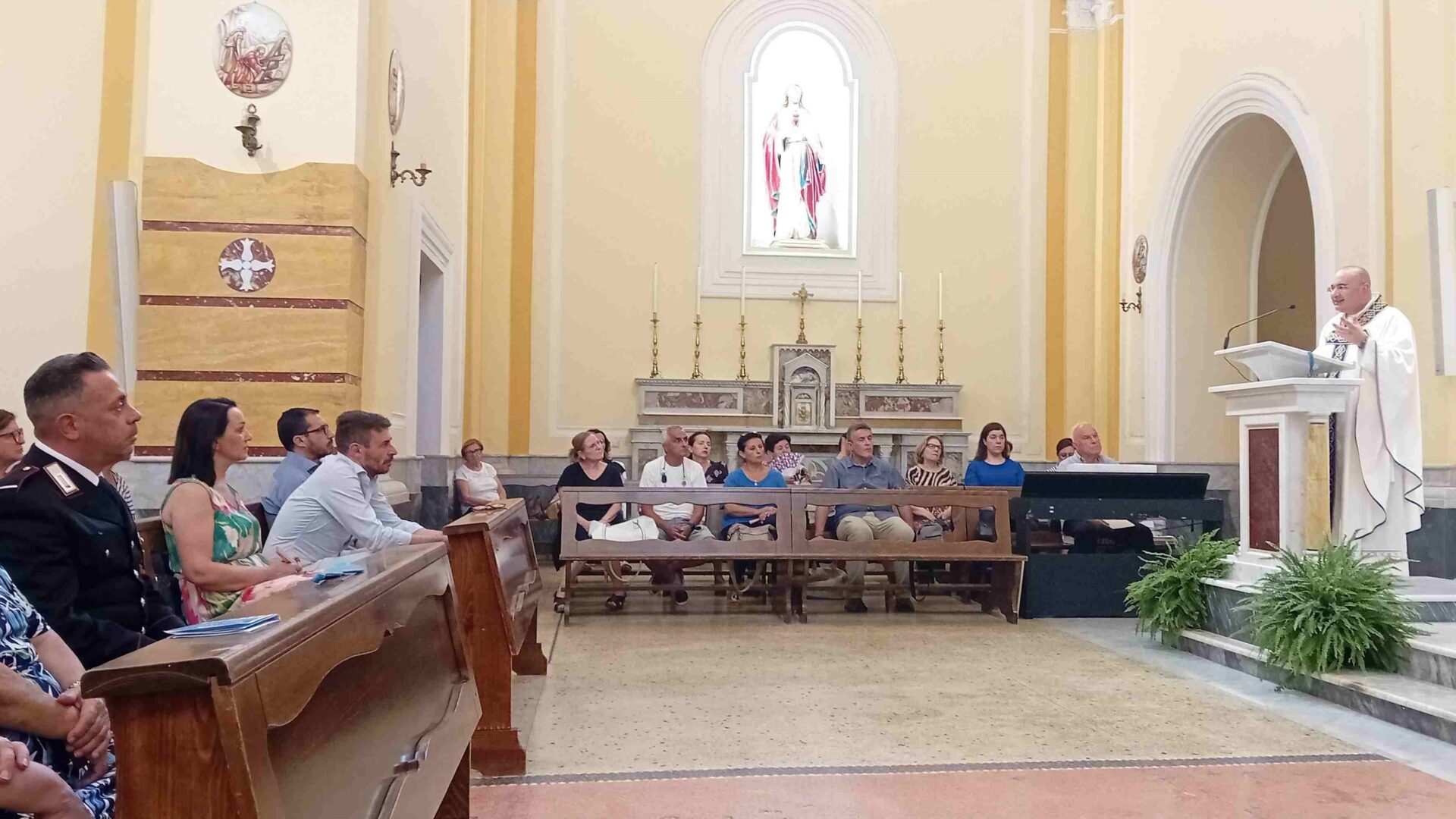 3. Don Salvatore Purcaro Celebrazione Madonna delle Grazie Preghira Pace Bruscianomod