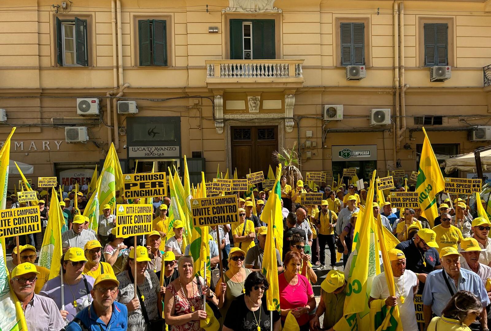 Cinghiali Regione Campania mobilitazione 11