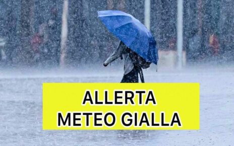 Allerta meteo in Campania: in arrivo piogge intense e temporali 4 Maltempo allerta meteo gialla