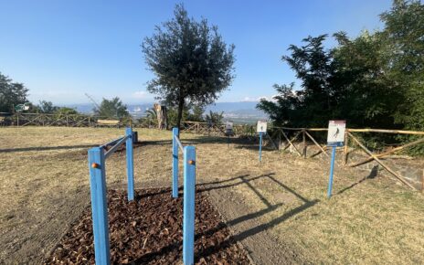 Somma Vesuviana, inaugurata la prima area fitness nel verde del Parco Nazionale del Vesuvio 3 area fitness