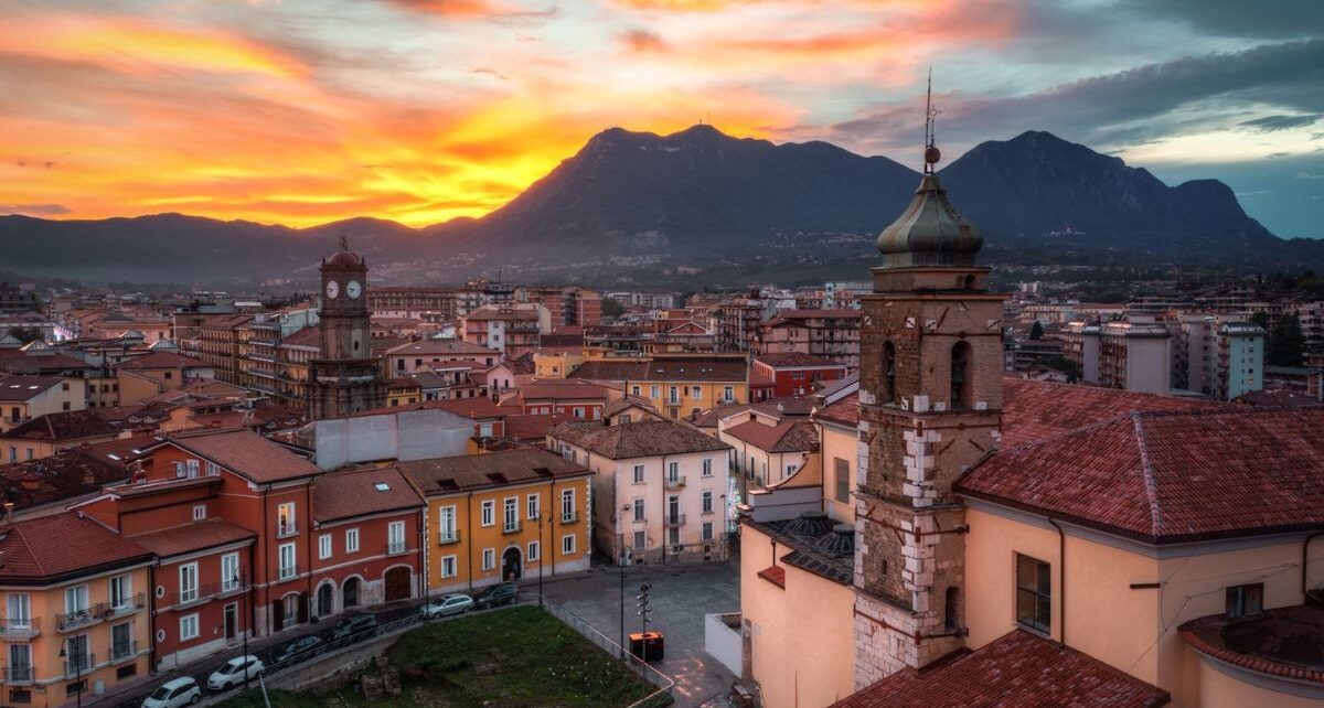 avellino piazza duomo dall alto