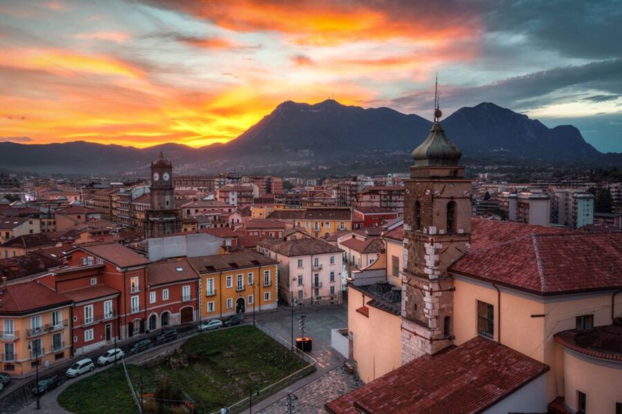 avellino piazza duomo dall alto