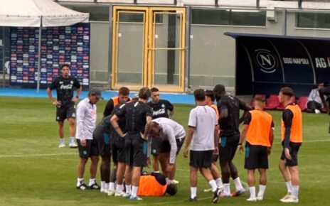 Napoli, entusiasmo alle stelle per la prima a Castel di Sangro: tutto esaurito al Comunale, squadra già in grande forma 3 casteldisangro1 1
