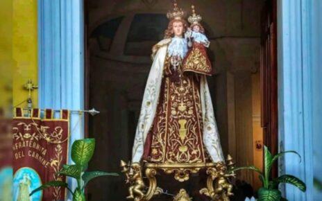 Faibano, scrigno di fede e arte: la Madonna del Carmelo tra storia e devozione 3 madonnaconilbambino