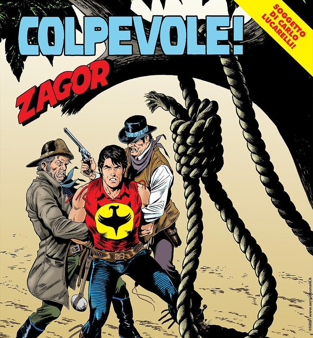 Copertina Colpevole Zagor 722mod