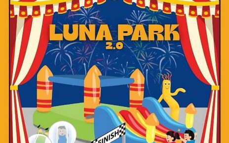 Pollena Trocchia, sabato sera al Luna Park è festa: gonfiabili, artisti di strada e divertimento a via Trinchera 5 Luna Park 2.0mod