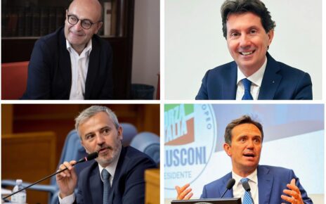 Nella foto da sinstra in senso orario Misiani Mascaretti Cattaneo e Del Barbamod