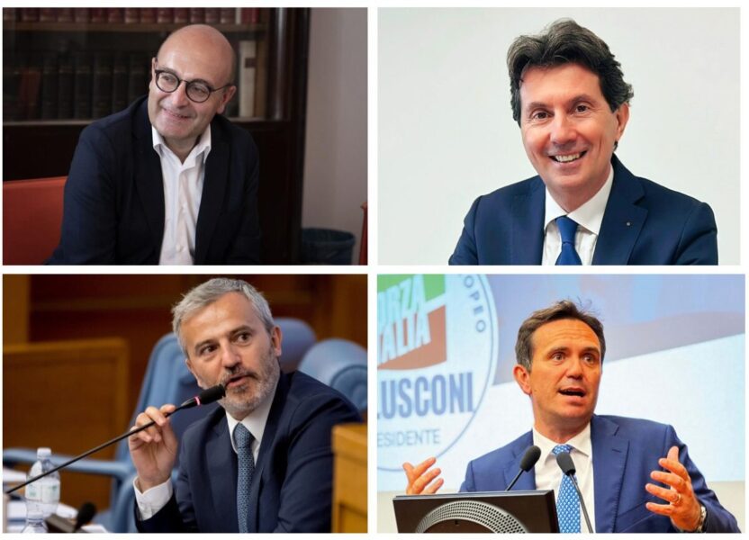 Nella foto da sinstra in senso orario Misiani Mascaretti Cattaneo e Del Barbamod scaled