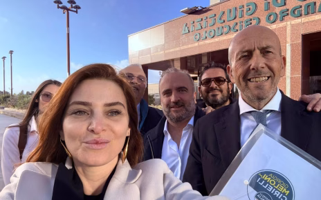 Campania, Regionali. Rastrelli (FDI): "Primi a presentare la lista a Napoli" 4 FOTO RASTRELLI SCHIFONE IANNONE DEPOSITO LISTA FDI